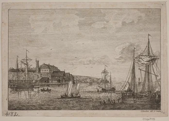 Flusslandschaft an der Elbe