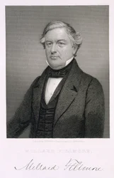 Millard Fillmore, graviert von Thomas B. Welch (1814-74) nach einem Daguerreotyp