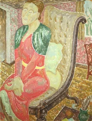 Porträt von Katherina Dawson Giles (1878-1955), ca. 1930
