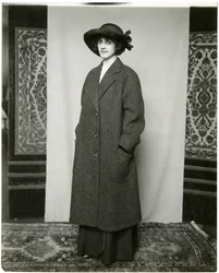 Grauer Mantel, Arnold & Constable, ca. 1905-18