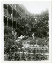 Rhinelander House Gärten, W 11th St, Greenwich Village, New York, USA