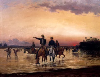 Simon Bolivar und Francisco de Paula Santander, Kolumbien