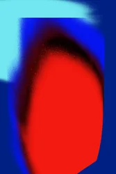 Fließendes Rot-Blau-Abstrakt