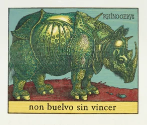 Grünes Nashorn