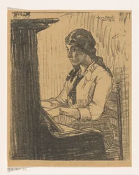 Laura Bacot spielt Klavier
