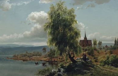 Kirche am Fjord