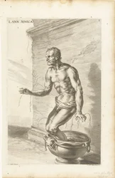 Seneca, graviert von Richard Collin