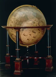 Erdglobus von Joan Blaeu