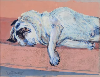 Schlafender Mops Zwei, 2000