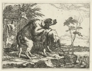 Zwei paarende Hunde Hunde (Serientitel)