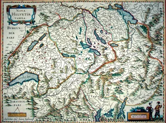 Neue Karte der Schweiz
