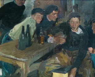 Der Betrunkene, Zarauz