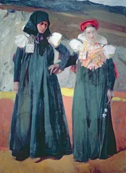 Traditionelle Kleidung aus dem Anso-Tal