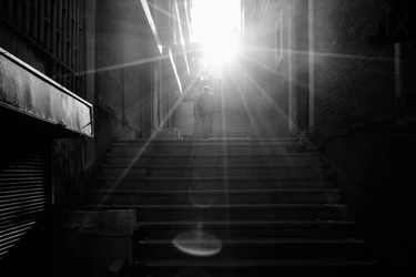 Aufwärts zum Licht