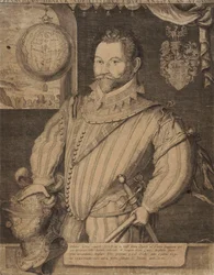 Porträt von Sir Francis Drake