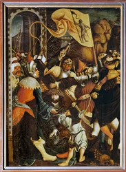 Jesus trägt das Kreuz