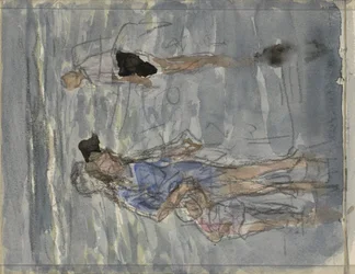 Figuren im Meer