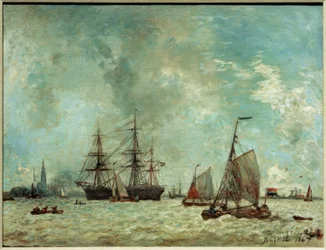 Der Hafen von Antwerpen