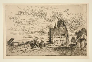 Abriss der Rue des Francs-Bourgeois Saint-Marcel