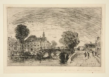 Die Brücke über den Kanal