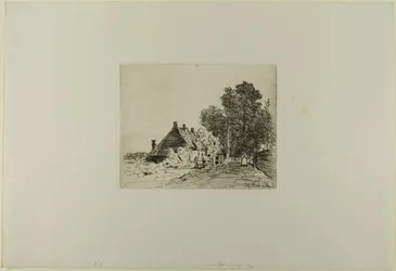 Die Krankenschwester, aus Cahier de six eaux-fortes, vues de Hollande