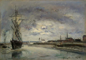Der Hafen von Honfleur