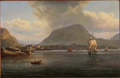 Bergen von Norden aus gesehen
