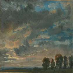 Wolken am Abend