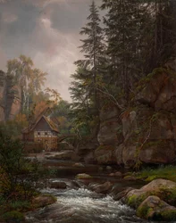 Die Lochmühle im Liebethaler Grund