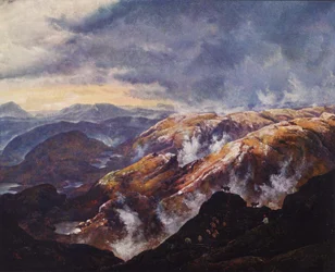 Blick von Lyshornet