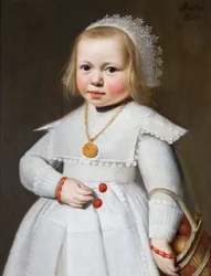 Porträt eines zweijährigen Mädchens