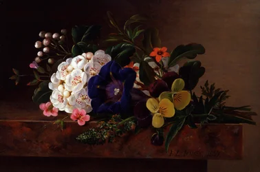 Stillleben mit Frühlingsblumen. Sammlung Privée