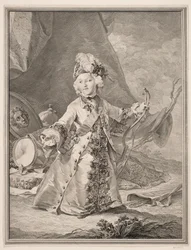 Christian VII. als Kind
