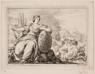 Vignette zu P. H. Mallet: Histoire de Danemarc I, 1758