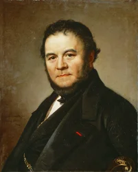 Dichter Henri Beyle, genannt Stendhal, Autor von Le Rouge et le Noir und La Chartreuse de Parme