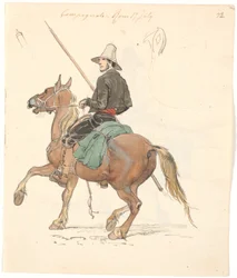 Campagnole zu Pferd