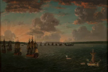Die Schlacht von Wyborg Bay am 3. Juli 1790, 1791