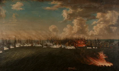 Die Schlacht von Wyborg Bay am 3. Juli 1790, 1791
