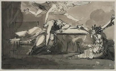 Verfällt in Verzweiflung. Blatt 6 der Melancholie-Suite