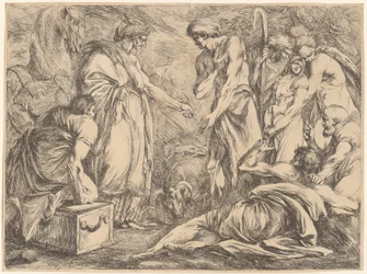 Joseph wird von seinen Brüdern verkauft