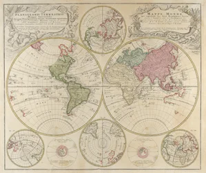 Planiglobii Terrestris Mappa Universalis, 1746