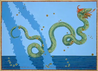 Konstellation des Serpens, 1603