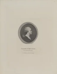 Porträt des Komponisten Joseph Schuster 1748-1812, 1811