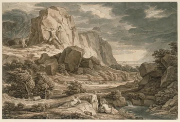 Heroische Landschaft mit Prometheus