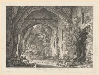 Landschaft - In der Villa des Maecenas in Tivoli