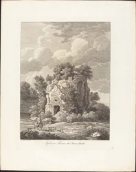 Grab in Falerium, etruskische Stadt zerstört