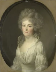 Porträt von Johanna Ferdinanda van Collen, Frau von Salomon Rendorp