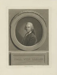 Porträt von Karl Wilhelm Ramler 1725-1798, 1774