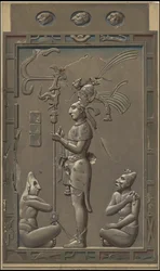 Eine Sammlung von Waldecks Originalkunstwerken aus Mesoamerika, Box 20 von 22