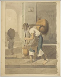 Eine Sammlung von Waldecks Originalkunstwerken aus Mesoamerika, Box 3 von 22